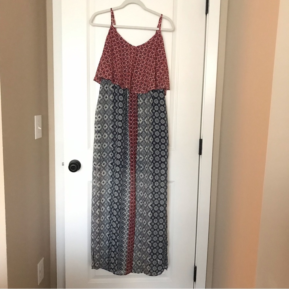 LAST CHANCE - Printed Bohemian Maxi Dress